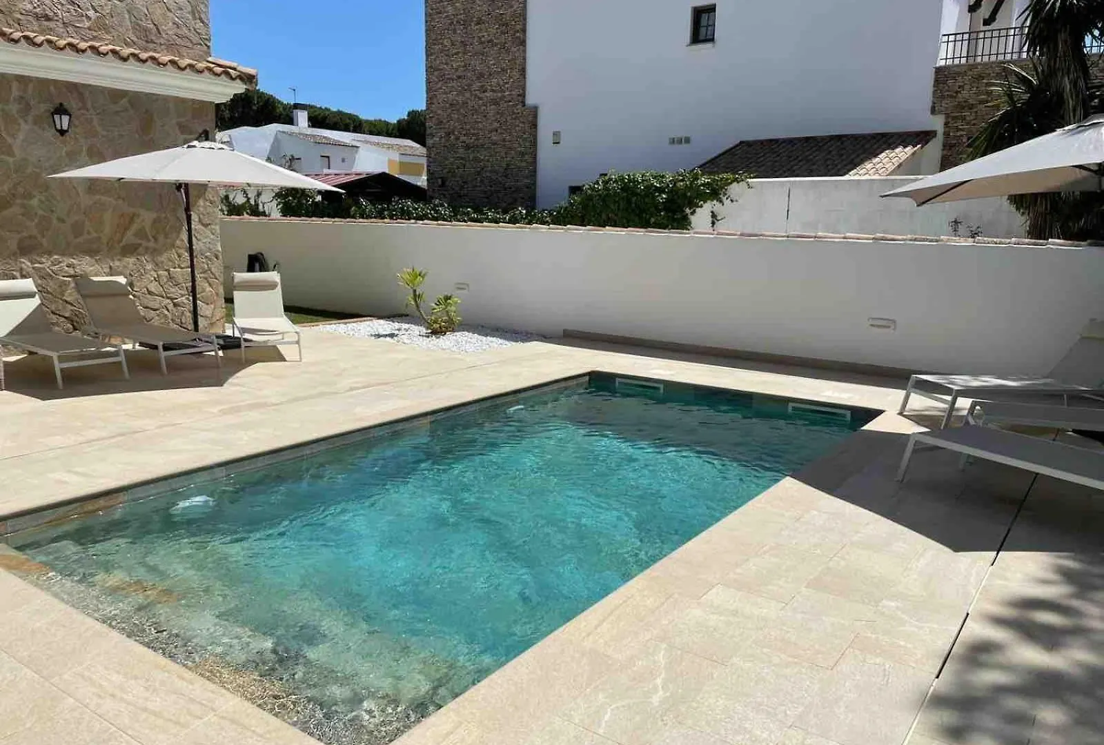 בית נופש צ'יקלנה דה לה פרונטרה Chalet Con Piscina En Chiclana